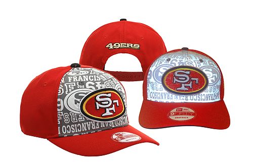 San Francisco 49ers Snapback Hat YS 140812 30